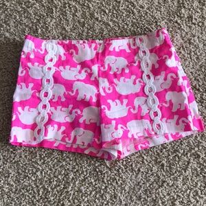 girls lilly pulitzer patterned shorts
